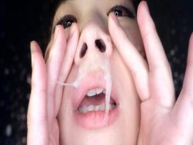 美女の高粘度鼻水鑑賞　サンプル画像13